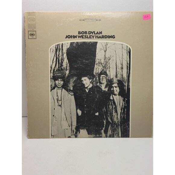 Bob Dylan John Wesley Harding Columbia Original 1967 LP Vintage Vinyl Records - Picture 1 of 6